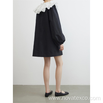 100% Poly Removable Collar Short Skirt